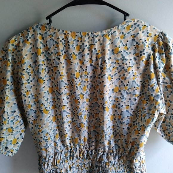 NWOT Sim & Sam Summer Floral Top - Picture 8 of 9